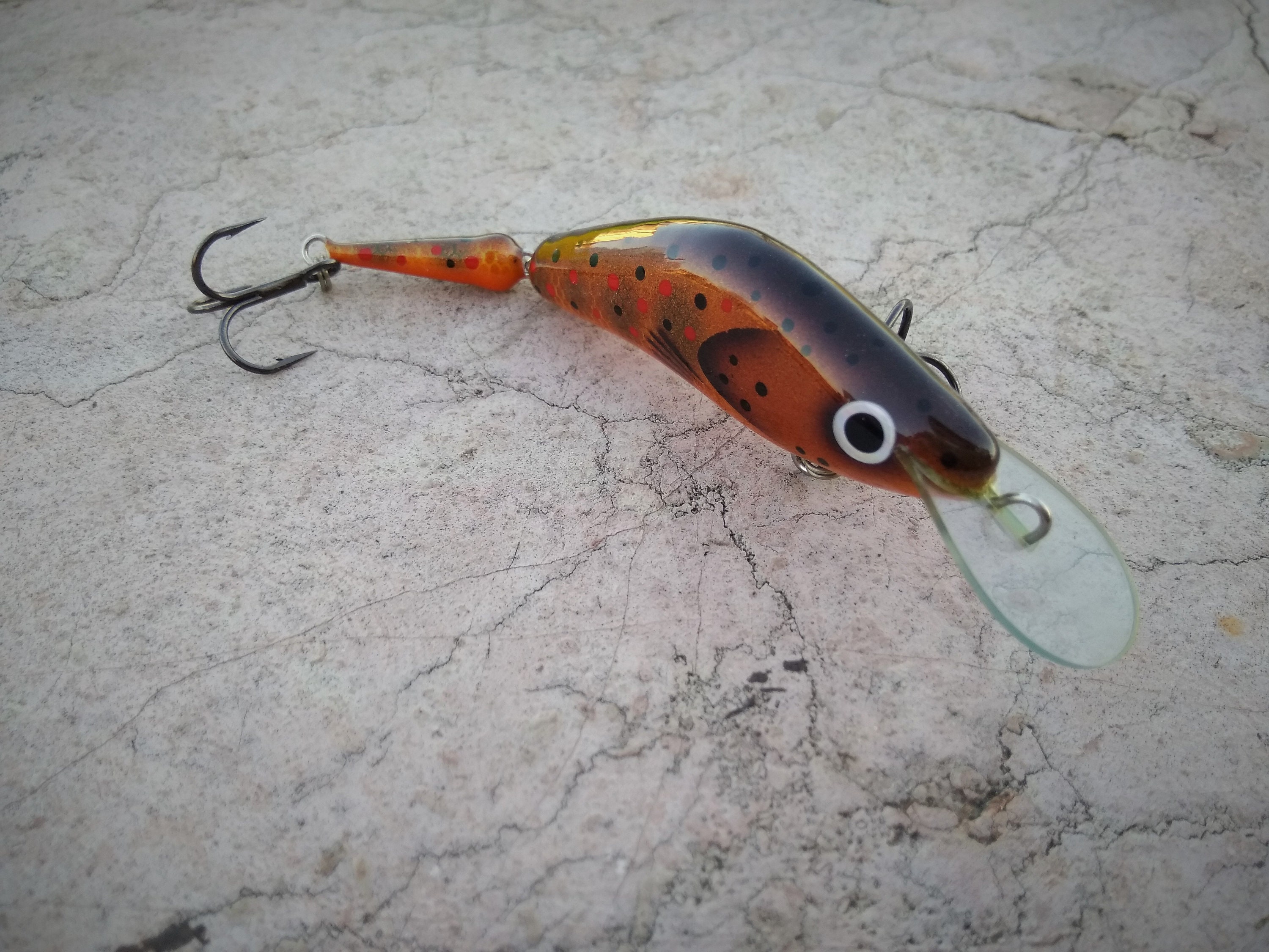 Leurre de pêche en bois - Canada