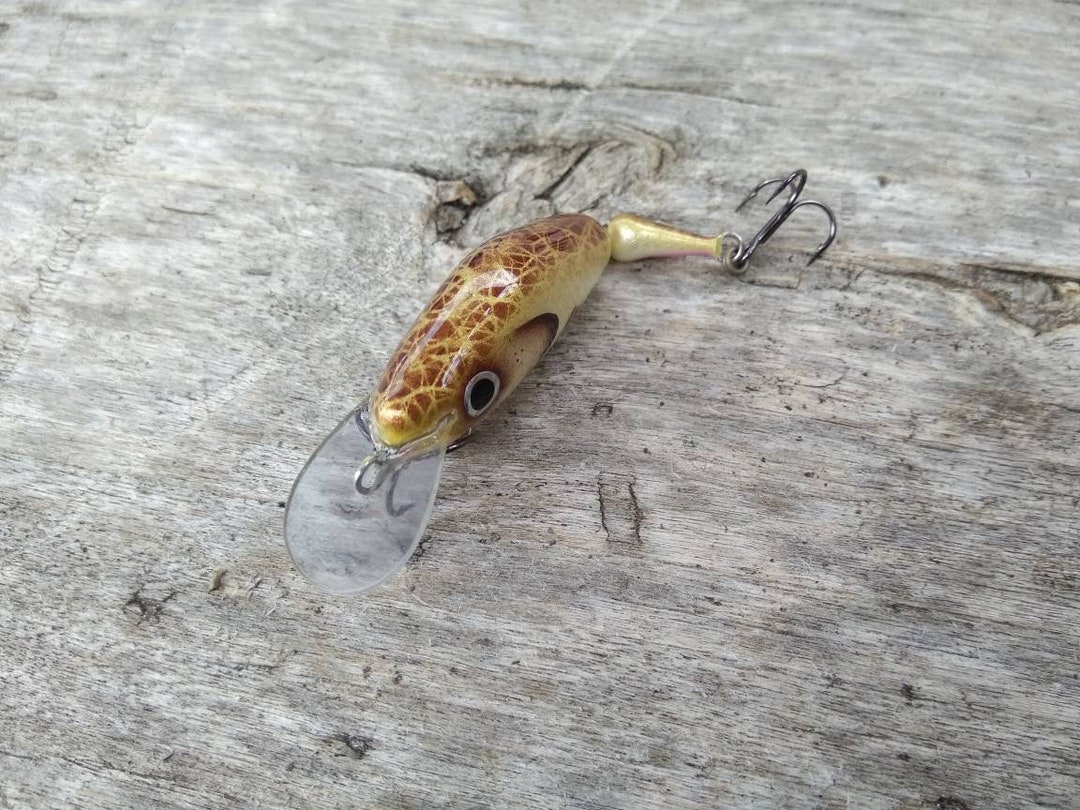 Handmade Fishing Lure Jointed Spasm Lure 4.5cm Etsy