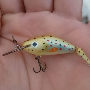 Handmade Fishing Lure, Crankbait Jointed Lure, Painted Wood Lure Arthrum 4 image 8