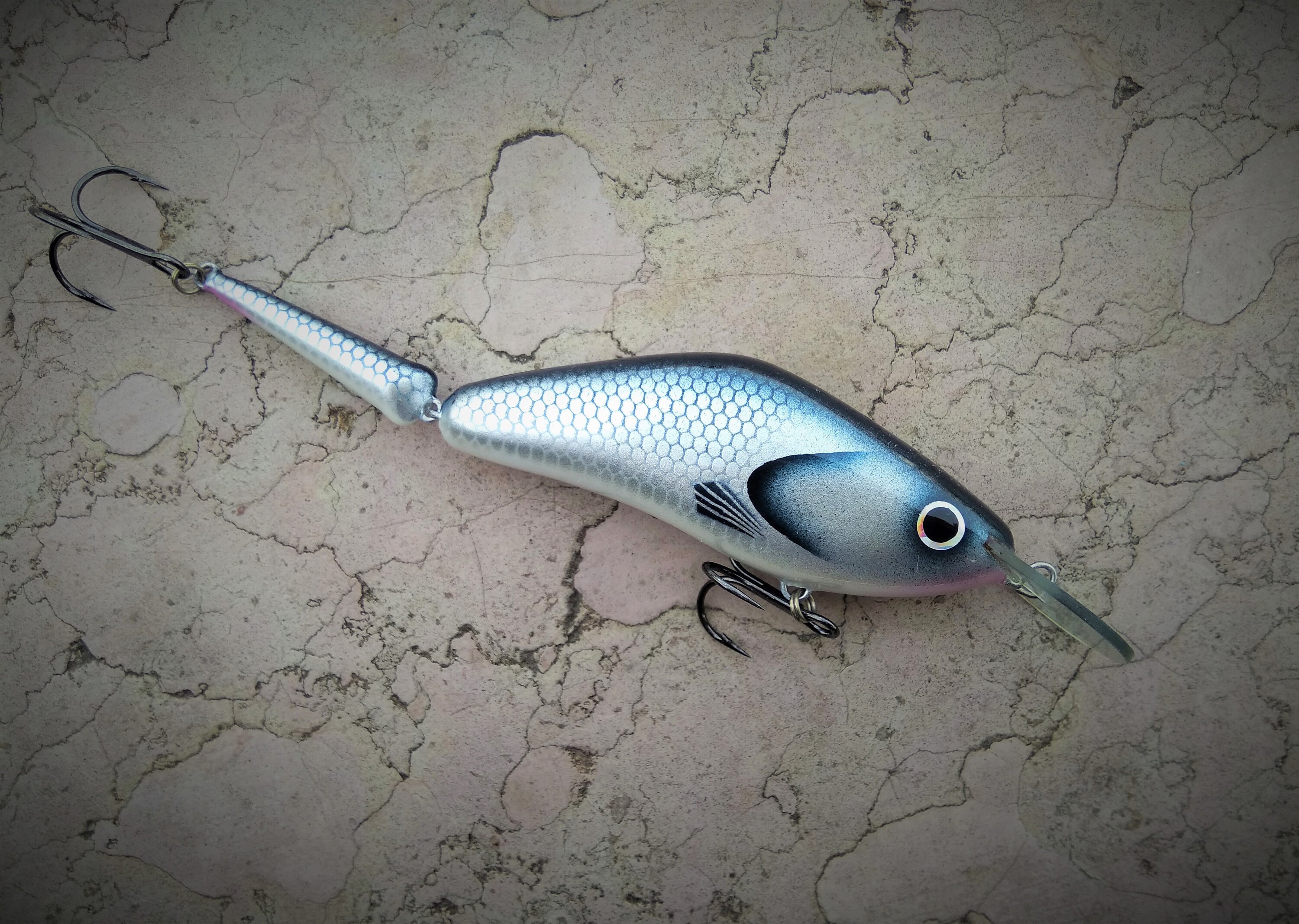 Custom Jointed Wooden Lure 10cm Etsy