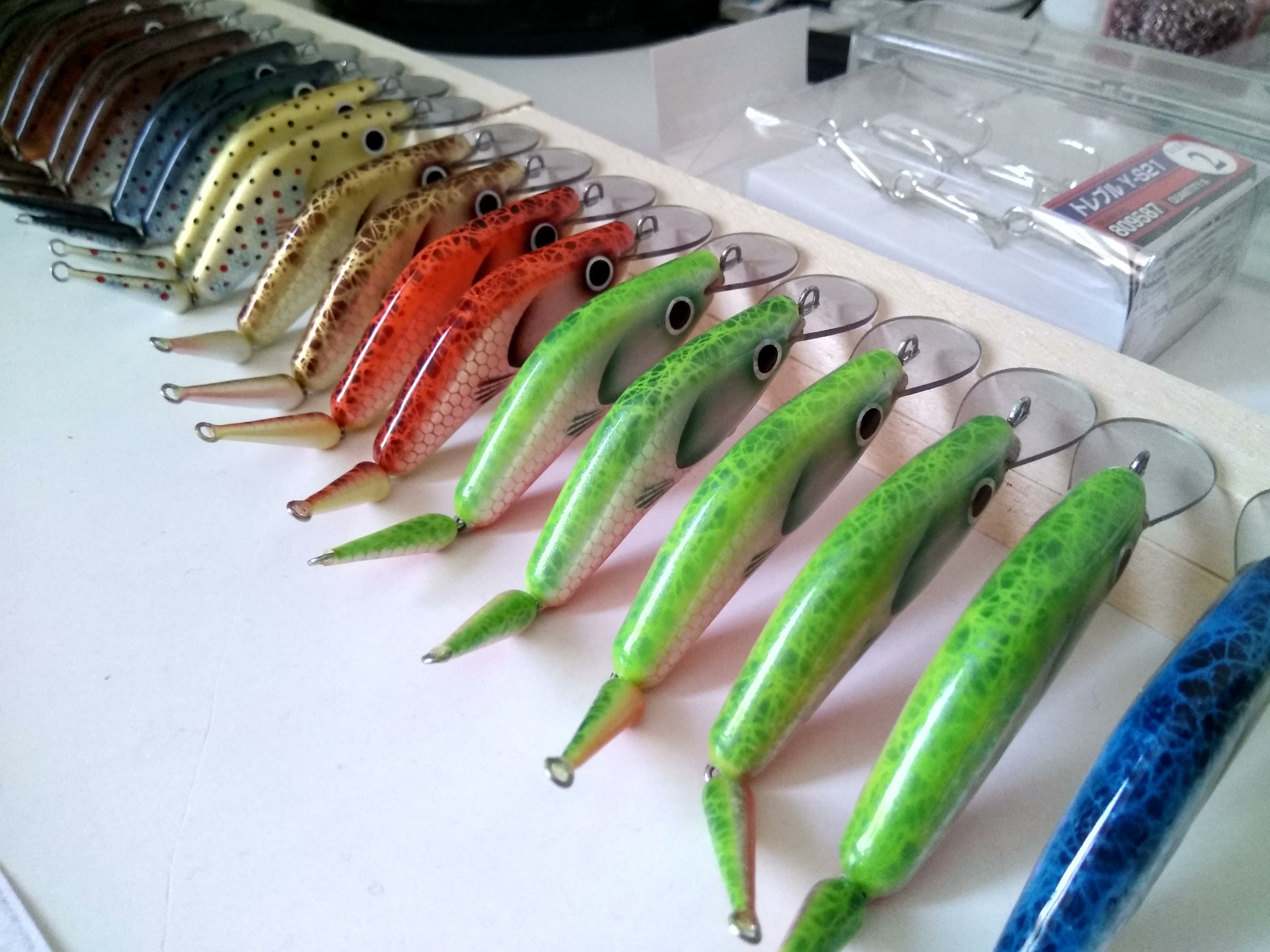 Jointed Fishing Lure Custom Wobbler 7cm/2.75 inch Etsy