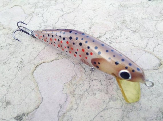 Brown Trout Fishing Lure Restless7 75mm -  Norway