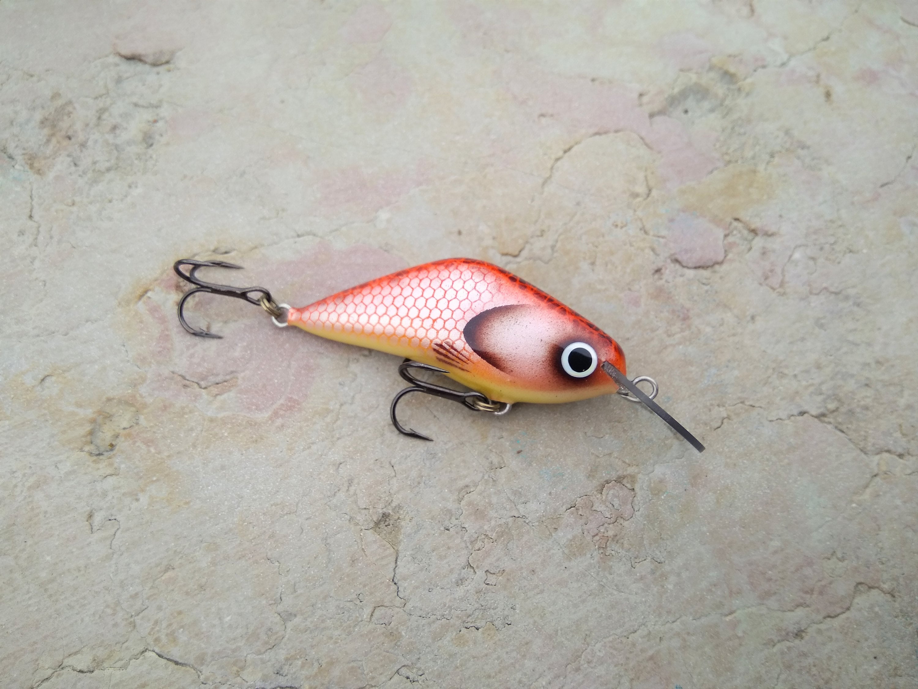 Fishing Lure Wooden Custom Crankbait Wobbler Minow 5cm (2 Inches) - Etsy