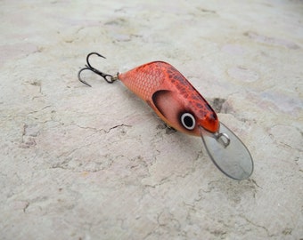 Fishing Lure Wooden Custom Crankbait Wobbler Minow 5cm (2 inches)