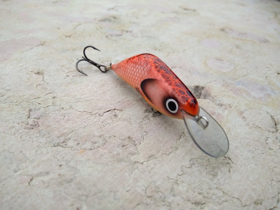 Fishing Lure Wooden Custom Crankbait Wobbler Minow 5cm 2 Inches