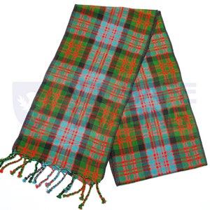 Scottish Ladies Tartan Sash Plaid, Kilt Saash Plaid, Made of Acrylic wool with Fringes, Ladies Sash, Plaid Free Shipping