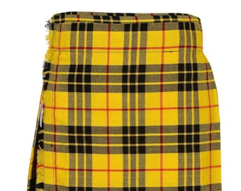 Scottish Men's 5 Yard Mcleod of Lewis Tartan Kilt,Highland Wedding Kilt, Kilt for Men, Scottish Gift,Celtic ,Traditional Wear,Great Kilt