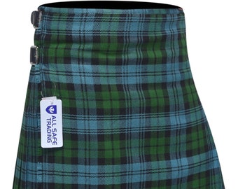 Scottish Boys / Girls Tartan Kilt , Campbell Child Light Weight Scottish Kilt , Kilt for babies/children ,Highland Scottish Costume for kids