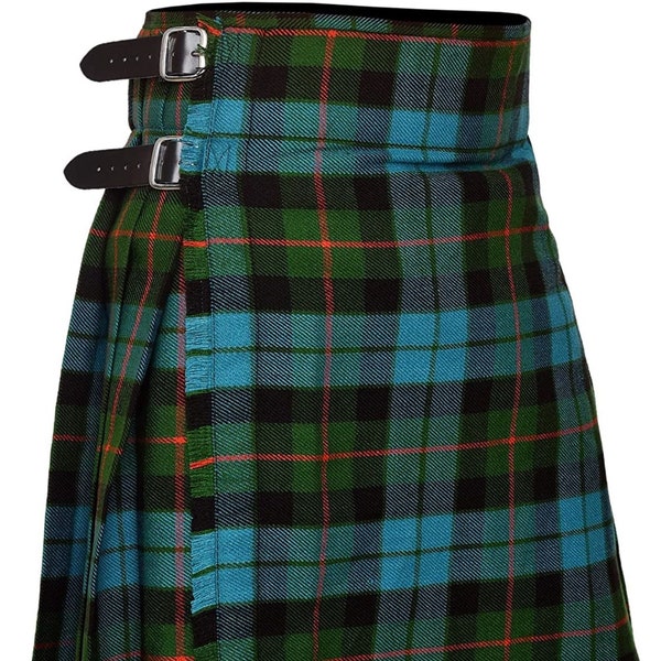 Kilt 5 Yard, Scottish Men's Gunn Ancient Tartan Kilt,Highland Wedding Kilt, Kilt for Men, Scottish Gift,Celtic ,Great Kilt