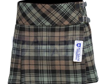 スカート MULTI COMBINATION KILT SKIRT Ladies Tartan Pleated Billi Kilt Skirt,black Watch Scottish