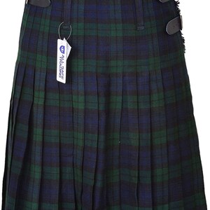 Scottish Boys,Girls Tartan Kilt,Black Watch Light Weight Child's Scottish Kilt,Kilt for babies/children, Scottish Costume for kids image 4