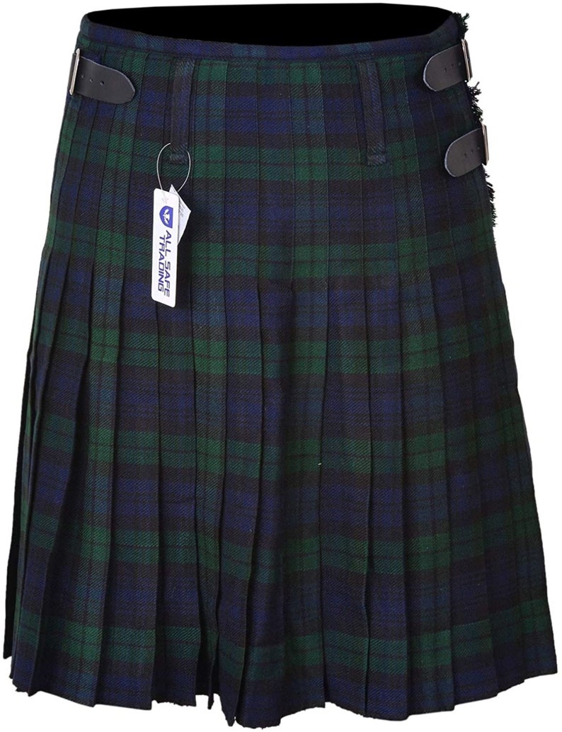 Scottish Boys,Girls Tartan Kilt,Black Watch Light Weight Child's Scottish Kilt,Kilt for babies/children, Scottish Costume for kids image 4