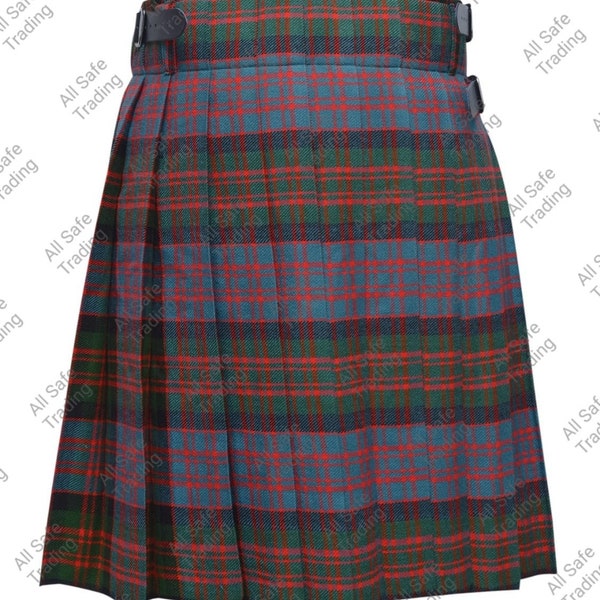 Scottish Men's 5 Yard Macdonald Ancient Tartan Kilt,Highland Wedding Kilt, Kilt for Men, Scottish Gift,Celtic ,Traditional Wear,Great Kilt