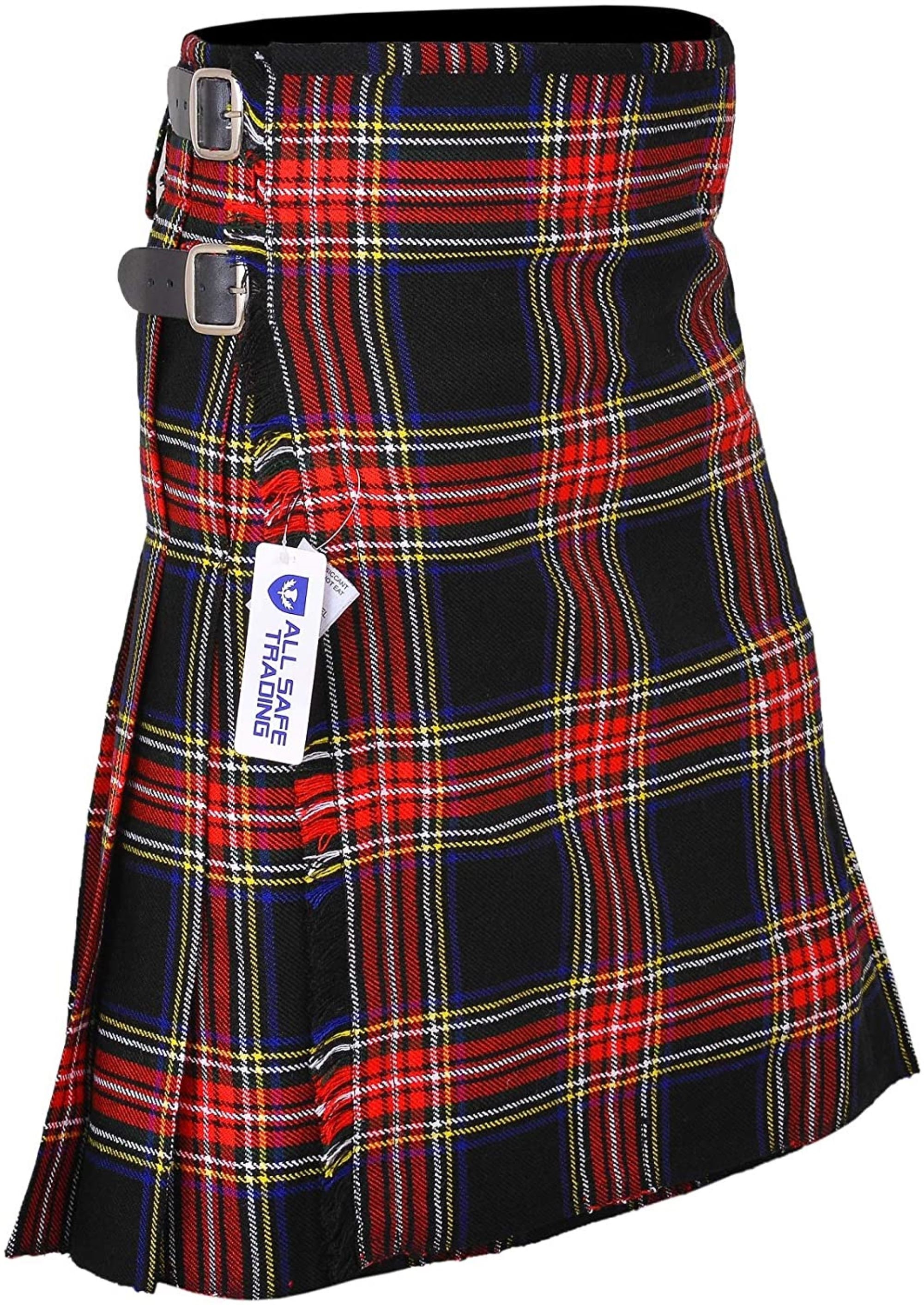 Scottish Men's Kiltblack Stewart Light Weight Value - Etsy