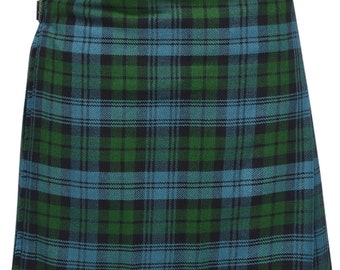 Kid's Campbell Ancient Tartan Kilt, Scottish Highland Tartan Kilt, Modern Kilt