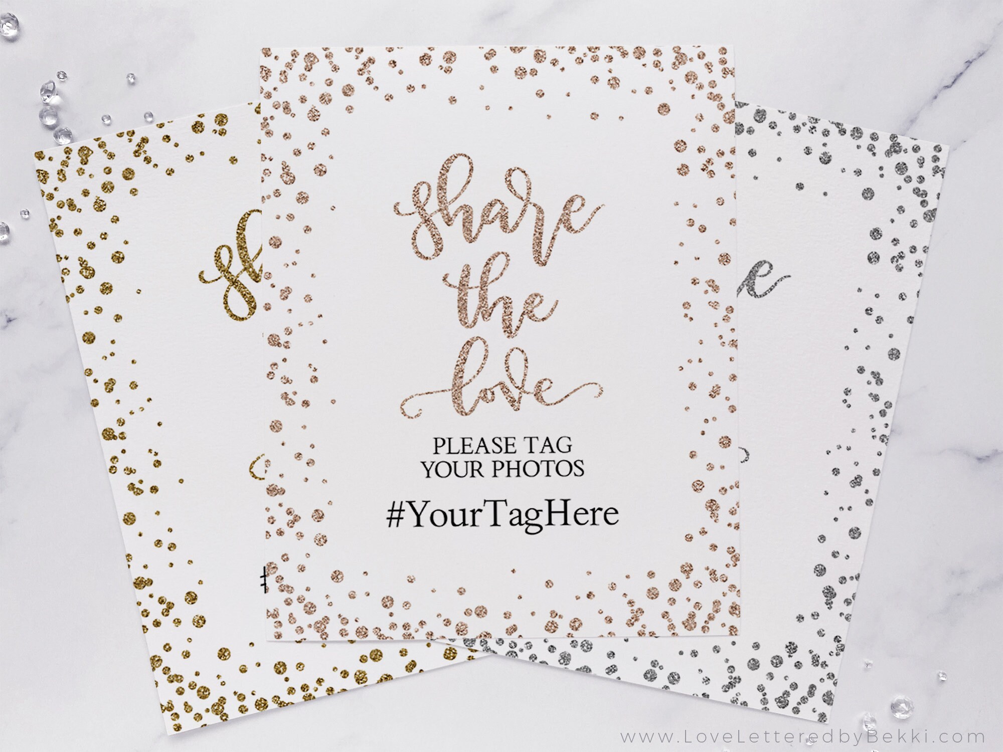 Share the Love Sign Printable Wedding Share the Love Photo | Etsy