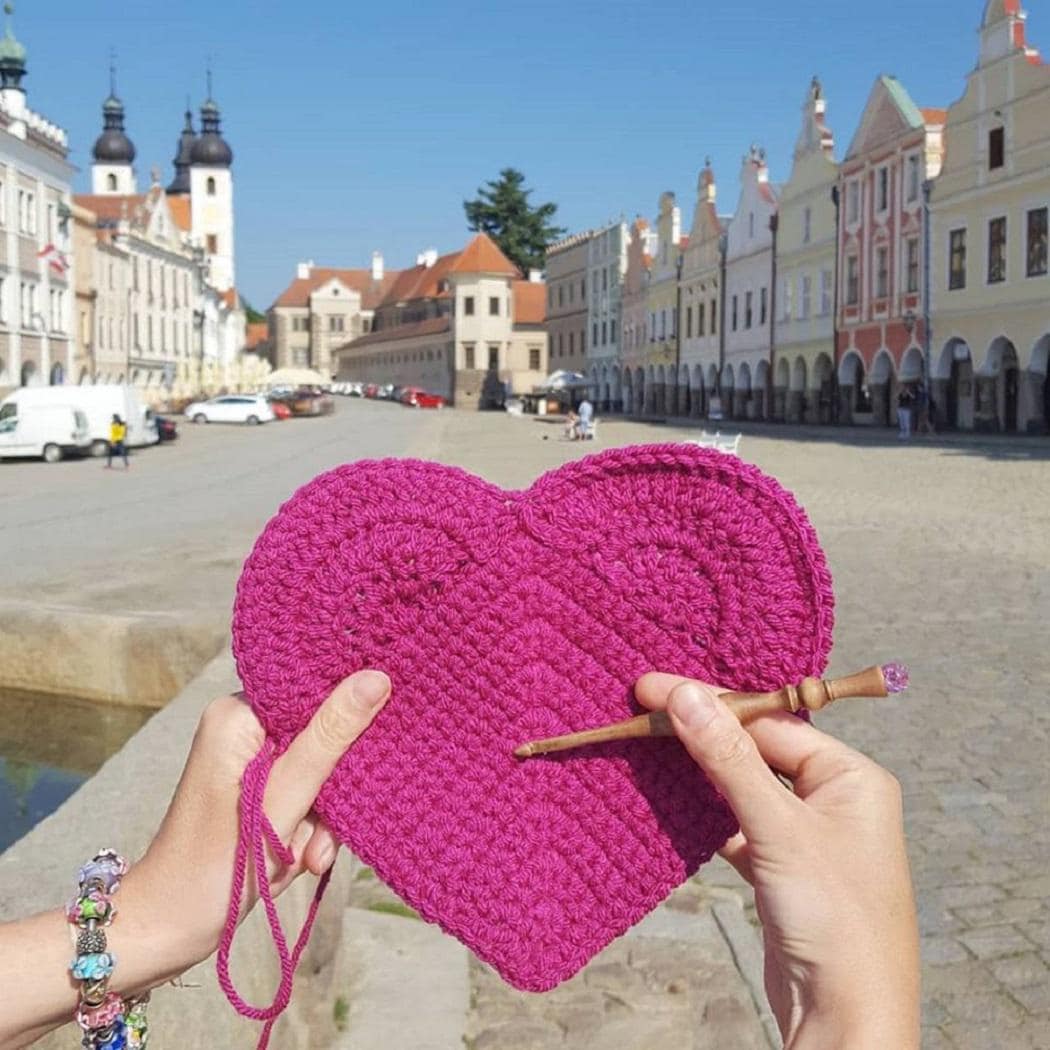 Crochet Heart Pattern