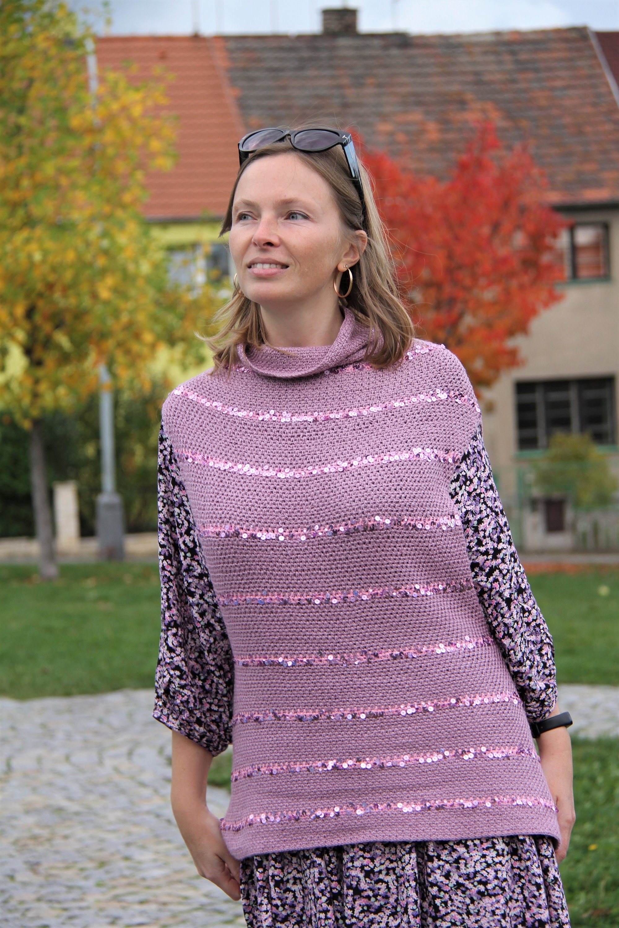 Crochet Vest Pattern Raindrops Sparkles 