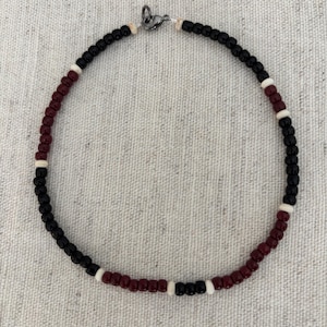 Men’s Anklet - Brown and Black Anklet - Anklet for Boyfriend - Summer Anklet - Boho Anklet - Beach Anklet - Unisex Anklet