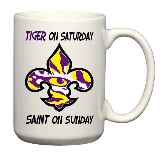 tiger on saturday saint on sunday