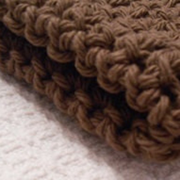 Simple Dishcloth Crochet Pattern
