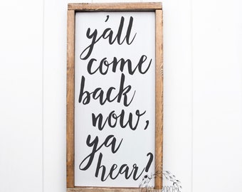 Ya Hear Yall Come Back Now High Cotton Welcome Door Mat Home Decor Home Kitchen Wieliczkapark Pl