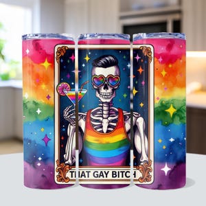 Pride LGBTQ 20 ounce tumbler, LGBTQ gift, personalized coffee mug, travel customized stainless steel double wall tumbler