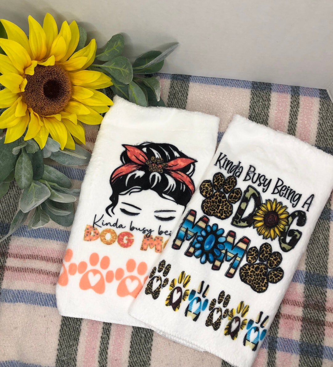 Kitchen Towels, Dog Decorations Tea Towels Etsy