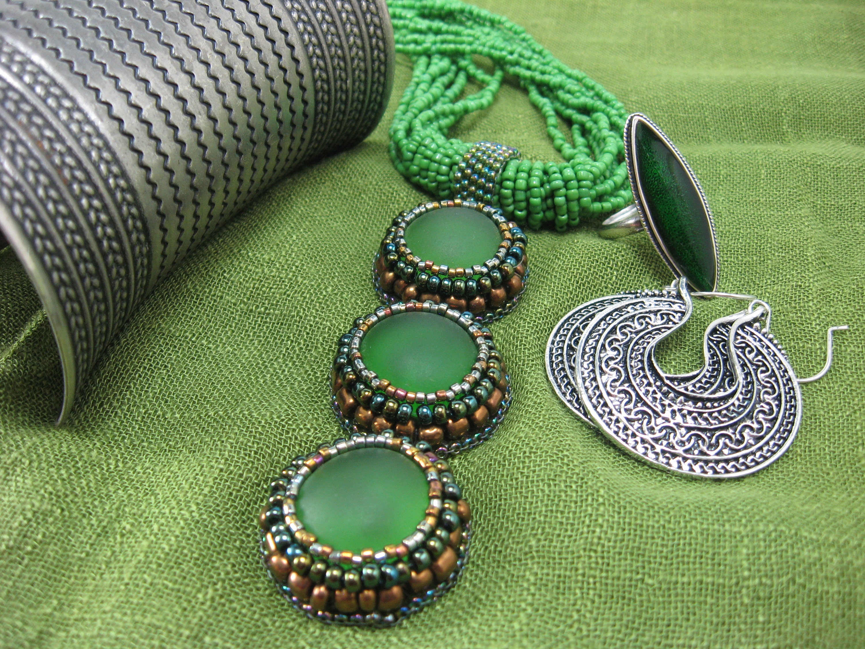 Collier De Perles Naturelles Avec Broche En Vermeil - Marque El Andaloussia - Neuf Avec étiquettes