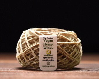 Vegan Hemp Wick