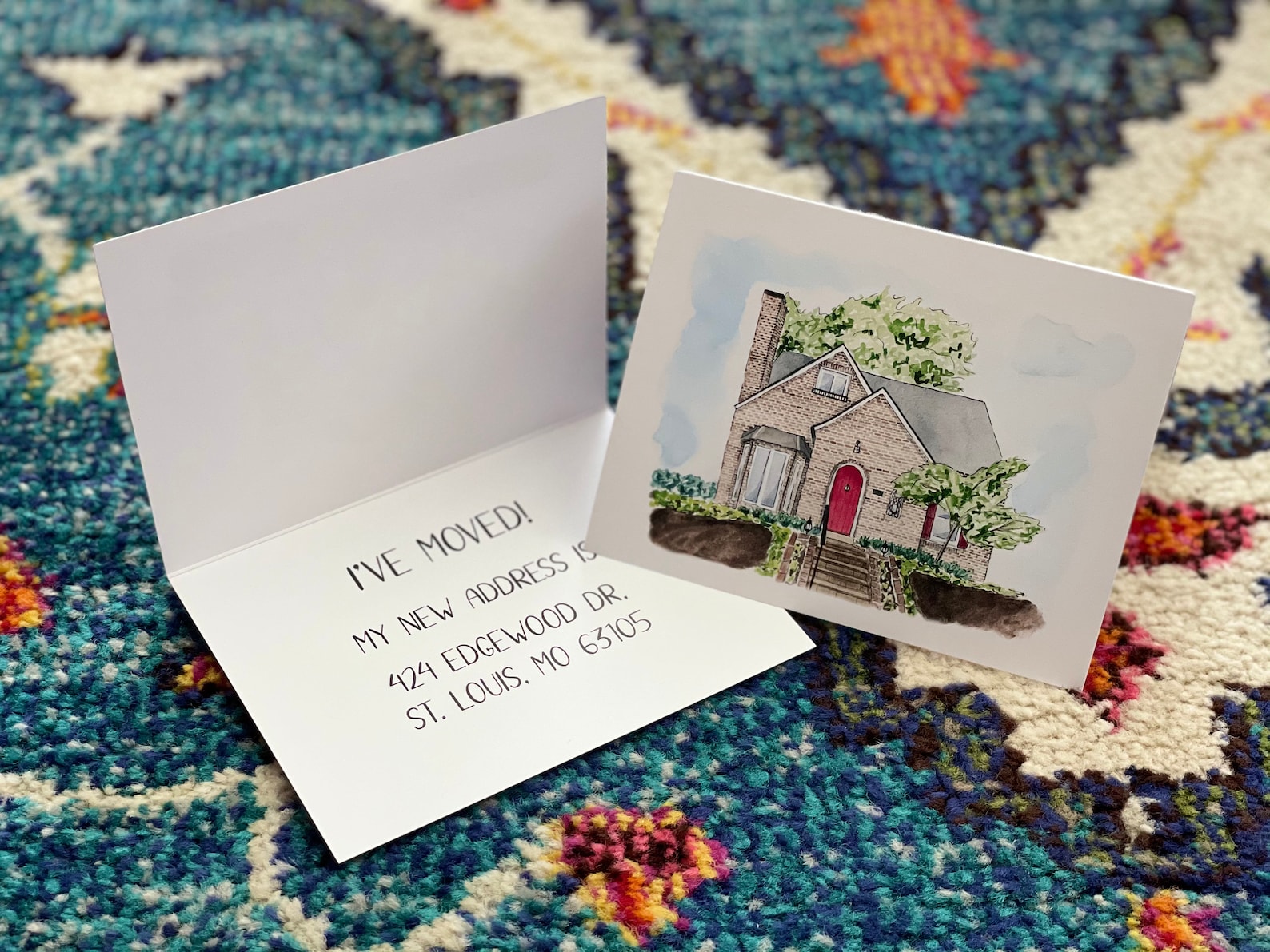 Custom Moving Announcement Cards with Envelopes ADDON Etsy