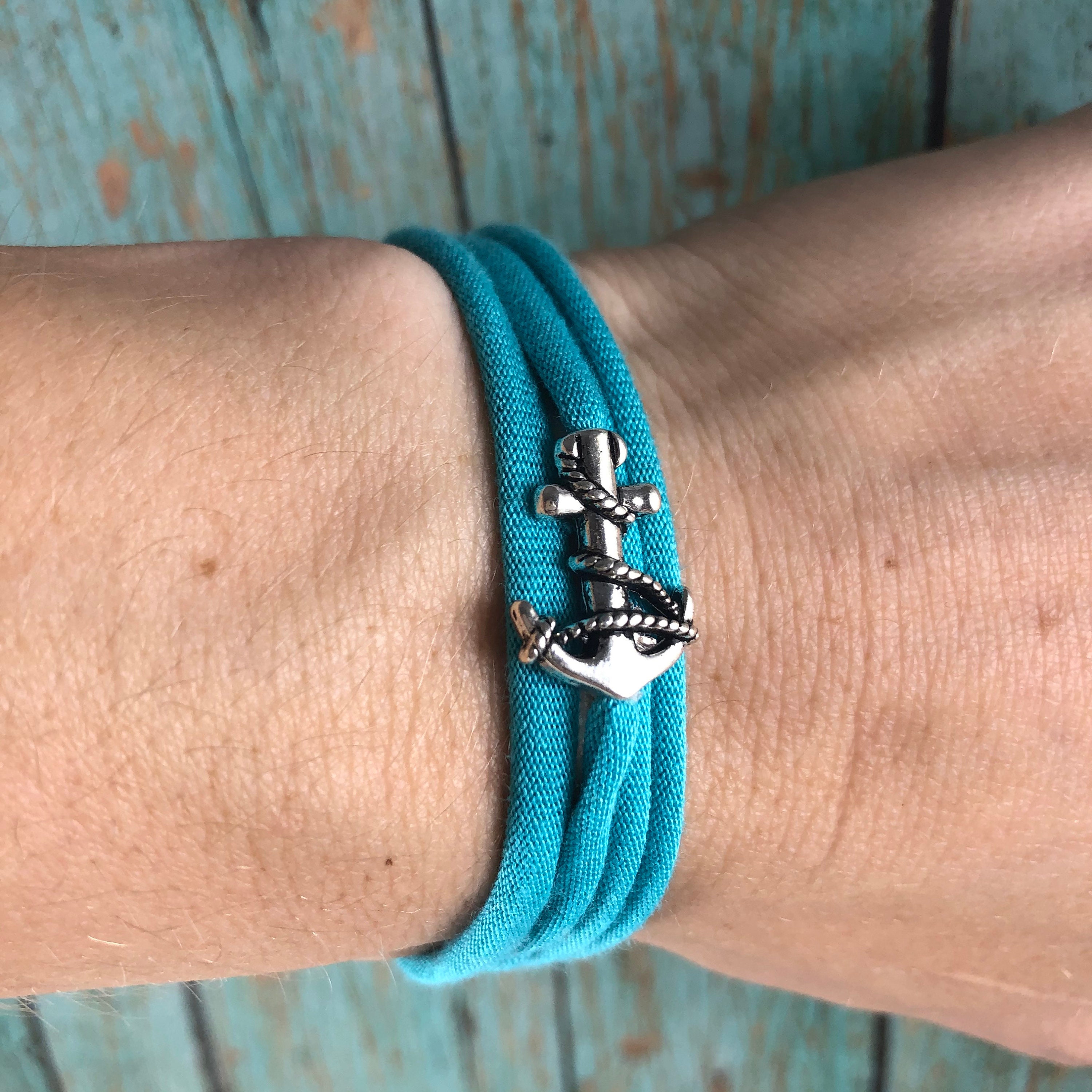 Anchor Bracelet Strength Bracelet Recovery Gift Sobriety Etsy