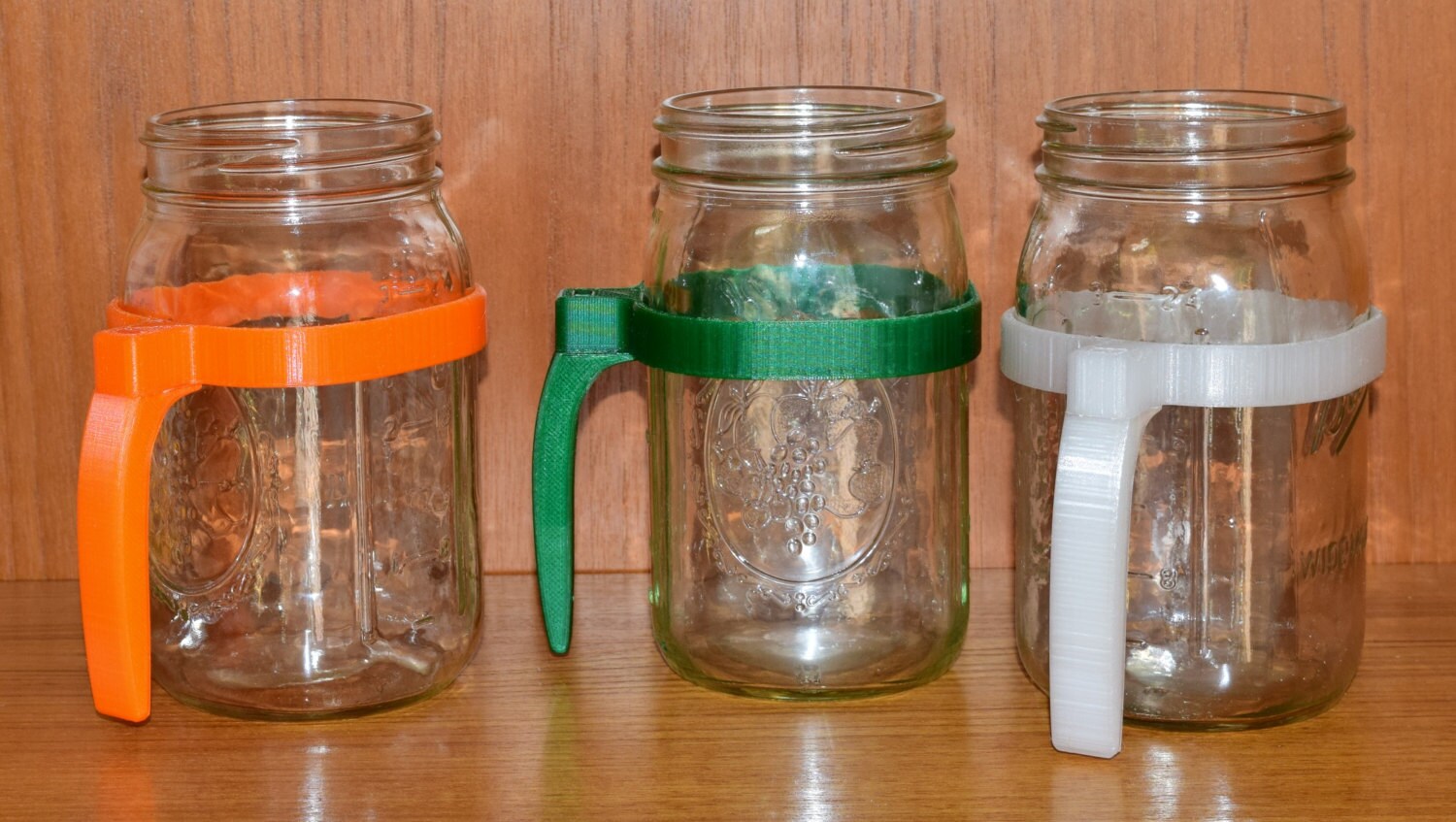 AddOn 3D Printed Large Mason Jar Handle Custom Colors Etsy