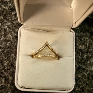 Custom designed diamond enhancer bands 10K Gold