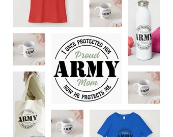 Descarga digital de "Mamá orgullosa del ejército"