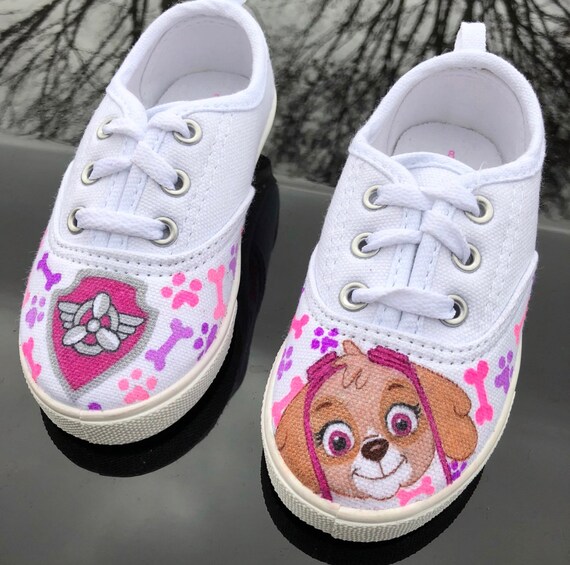 paw patrol custom shoes