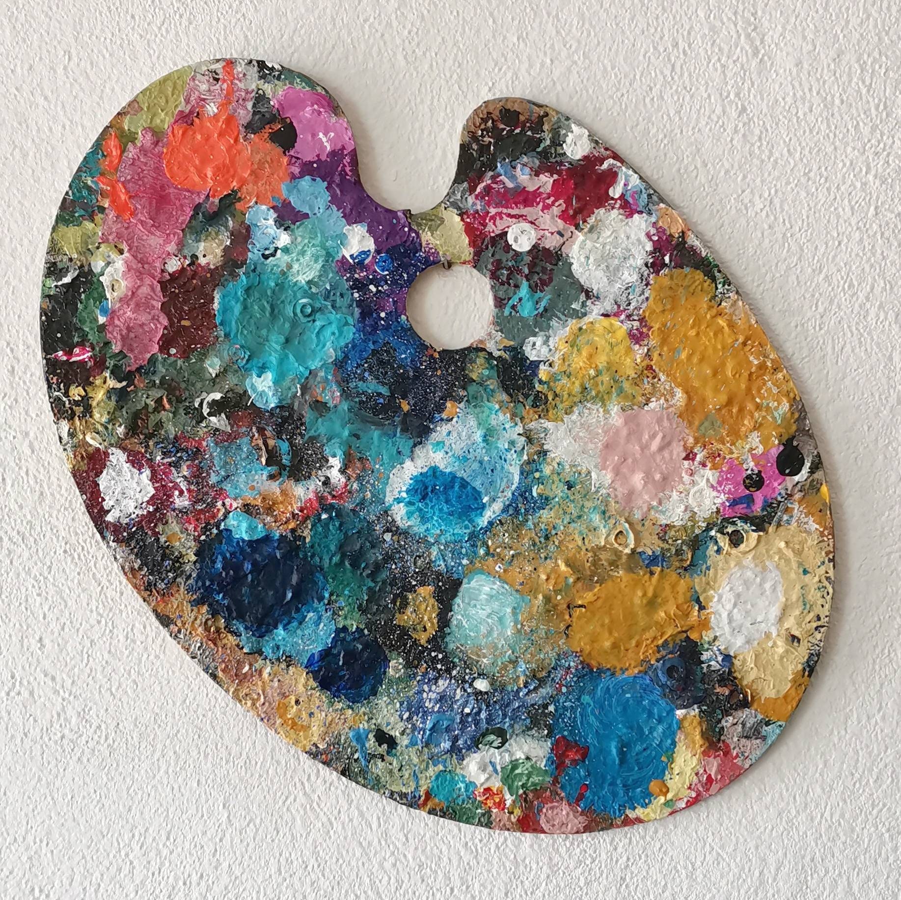 Vintage Palette Decor Vintage Artist Palette Painters Etsy