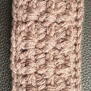 EASY CROCHET PATTERN-warm crocheted headband