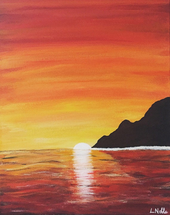 Peinture Coucher De Soleil Mer Facile Peinture Coucher De Soleil Mer Facile - Communauté MCMS