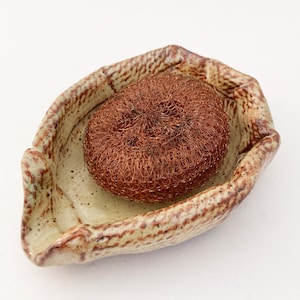 Rustic Spoon Rest, Primitive Stoneware