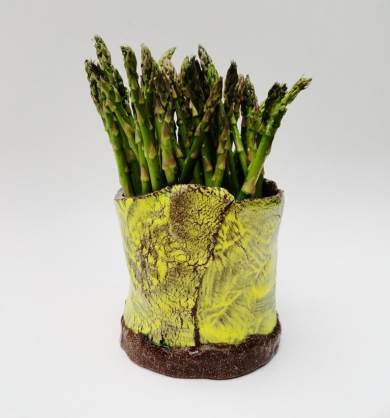Asparagus Keeper Utensil Holder Wine Caddy Rustic Primitive Etsy