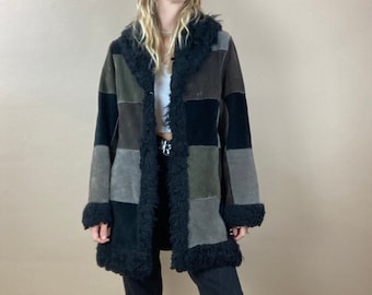 esprit patchwork coat