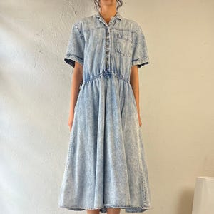 90年代風「Two Roads」デニムドレス / ミディアム