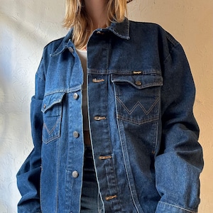 Vintage Wrangler Jeansjacke / Large
