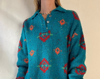 Vintage Liz Claiborne Hand Knit Sweater Petite SM Etsy