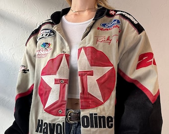 Vintage 'JH Design' Nascar 2000 Rennjacke / Groß