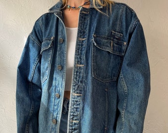 Vintage 'Coca Cola' denim werkkleding jas/medium