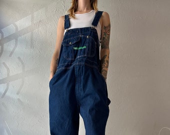 Vintage 'Key' Denim Latzhose / Large