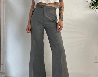 70s Vintage Levi's Sta Prest Pants | Light Gray Flared 70s Vintage Levi's Sta Prest Pants | Light Gray Flared