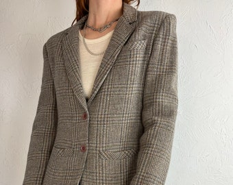 70s 80s 'Emotions' Union Made Wool Blazer Jacket / Small